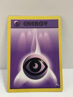 Pokemon WOTC TCG Vintage Psychic Energy 131/132 Gym Heroes Regular LP - Image 1