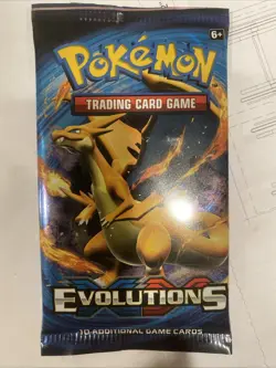 Pokemon XY Evolutions Booster pack factory sealed. Art may vary - Image 1