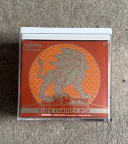 Pokemon TCG Sun & Moon Elite Trainer Box ETB Solgaleo Sealed - Image 1