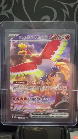 Pokemon TCG Ethan's Ho-Oh EX Sir 230/182 Destined Rivals Mint/Nm Condition - Image 1