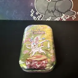 Pokemon TCG: Prismatic Evolutions - Mini Tin - Sylveon Art - Sealed New - Image 1