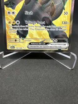 Zekrom ex 158/086 Full Art Double StarUltra Rare S&V Black Bolt Pokemon TCG - Image 4