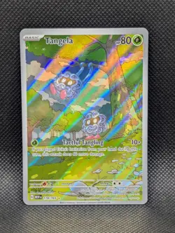 Tangela 178/165 Pokemon 151 Scarlet & Violet Illustration Rare Mew EN - Image 1
