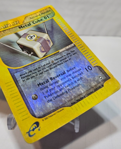 Metal Cube 01 129/147 Uncommon Reverse Holo Aquapolis Pokemon 7457 - Image 5