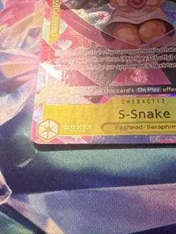 1x S-Snake OP08-112 SR Alt Art Two Legends ONE PIECE TCGNM English - Image 2
