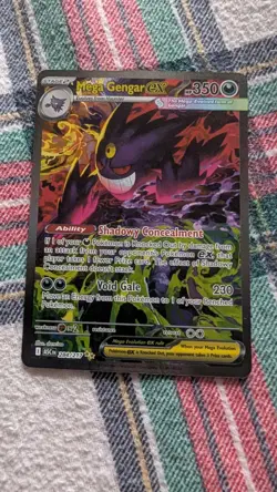 Pokemon TCG Mega Gengar Ex 284/217 Special Illustration Rare Ascended Heroes - Image 2