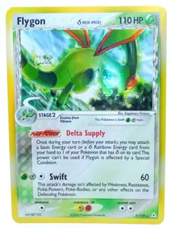 Flygon 7/110 Reverse Holo EX Holon Phantoms 2006 - Pokemon Card TCG (NM) - Image 1