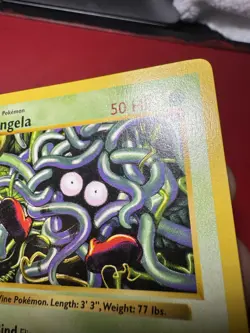 Tangela 66/102 Shadowless 1st Edition Base Set Pokemon Card DMG - Image 4