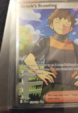 Brock's Scouting 179/159 Sv09: Journey Together Ultra Rare Card Pokemon TCG - Image 2