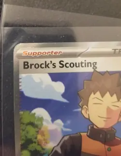Brock's Scouting 179/159 Sv09: Journey Together Ultra Rare Card Pokemon TCG - Image 5