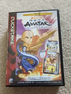 Avatar The Last Airbender Quickstrike Trading Card Game 2 Player Starter Kit TCG - Image 1