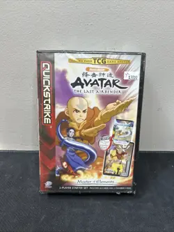 AVATAR THE LAST AIRBENDER QUICKSTRIKE TRADING CARD GAME 2 PLAYER STARTER SET NEW - Image 1