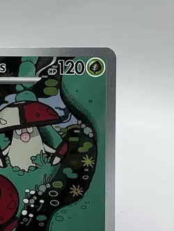 Pokemon TCG Amoonguss 096/086 BLK EN Rare Full Art Grass Card 2025 - Image 3