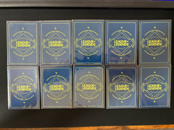 2025 League Of Legends Riftbound 10 Card Rare Foil Lot - Image 2