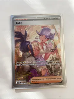 Pokemon TCG Tulip Card 259/182 Paradox Rift Sir Trainer NM Condition - Image 1