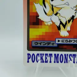 Pokemon Cards Bandai Carddass Arcanine File No.059 1997 Poor Japanese i673 - Image 4