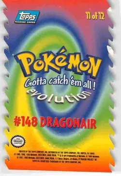 Dragonair #83 - Topps The First Movie Trading Cards Pokemon MP - Image 2