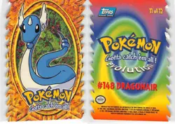 Dragonair #83 - Topps The First Movie Trading Cards Pokemon MP - Image 3