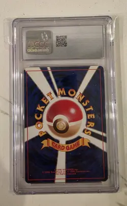 CGC 9 Chansey Pokemon Base Set 1996 Japanese MINT Graded Card psa - Image 2