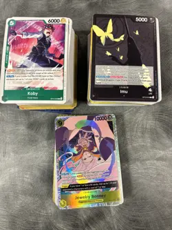 One Piece TCG OP-13 Carry On His Will Lot 226 Cards Common , Rare, SR. - Image 2