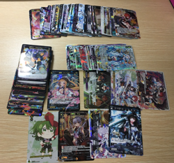 WIXOSS TCG 100 Cards Lot Bulk SECRET SP LR SR P1 ALL Foil Rare Anime Girl Waifu - Image 1
