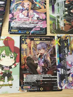 WIXOSS TCG 100 Cards Lot Bulk SECRET SP LR SR P1 ALL Foil Rare Anime Girl Waifu - Image 2