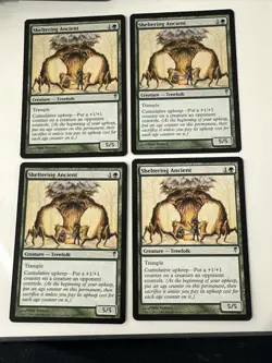 Sheltering Ancient X4 Cold Snap Ex Condition See Pic Front Back - Image 1