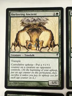 Sheltering Ancient X4 Cold Snap Ex Condition See Pic Front Back - Image 2