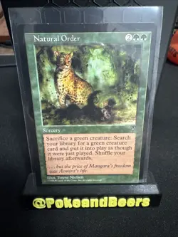 Magic The Gathering Visions Natural Order MTG TCG CCG LP - Image 1