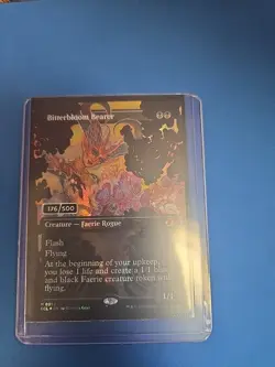Bitterbloom Bearer SERIALIZED FOIL 176/500 Lorwyn Eclipsed - Image 2