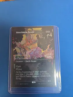 Bitterbloom Bearer SERIALIZED FOIL 176/500 Lorwyn Eclipsed - Image 3