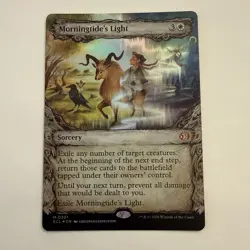 Morningtide's Light FOIL Showcase 301 Lorwyn Eclipsed ECL MTG Mythic Unplayed NM - Image 1