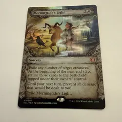 Morningtide's Light FOIL Showcase 301 Lorwyn Eclipsed ECL MTG Mythic Unplayed NM - Image 2