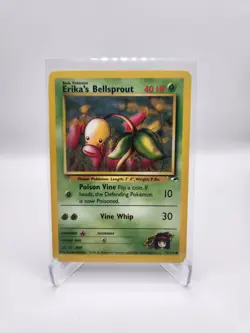 Pokemon TCG Erika's Bellsprout Gym Heroes 75/132 Regular Unlimited Common - Image 1