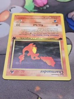 NM Charmander 50/82 1st Edition Team Rocket Pokemon 2000 - Image 4