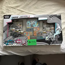Pokemon Black Bolt And White Flare Unova Heavy Hitters Premium Collection Sealed - Image 1