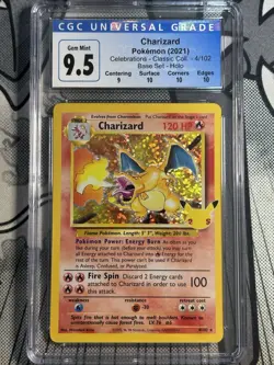 Pokemon - Charizard - 4/102 - Celebrations Classic Collection - CGC 9.5 (psa10) - Image 1