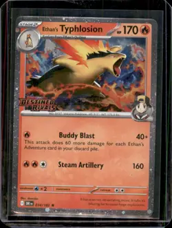 Ethan's Typhlosion - 034/182 Destined Rivals (Pokemon) Prerelease Promo - Image 1