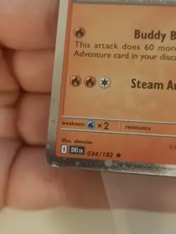 Ethan's Typhlosion - 034/182 Destined Rivals (Pokemon) Prerelease Promo - Image 3