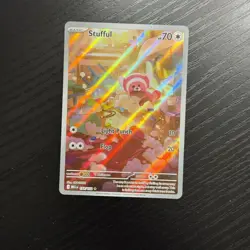 Stufful Full Art IR 154/132 Me01: Mega Evolution Holo POKEMON NEAR MINT - Image 1