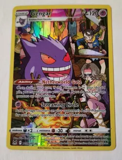 Pokemon TCG Gengar TG06/TG30 Lost Origin Trainer Gallery Ultra Rare - Image 1