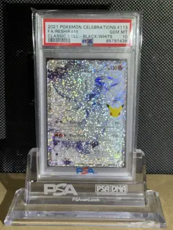 2021 Pokemon Reshiram Celebrations #113 PSA 10 - Image 4