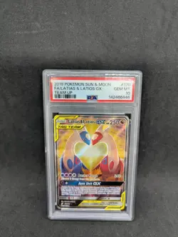 Pokemon PSA 10 Latias & Latios GX SM - Team Up 170/181 #6446 - Image 1