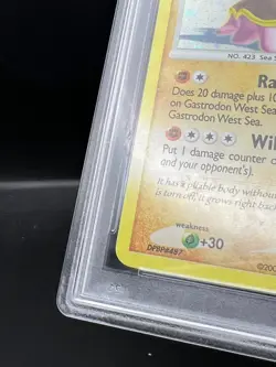 Pokemon PSA 9 MINT Gastrodon 9/132 Secret Wonders Holofoil 2007 S#5909 - Image 3