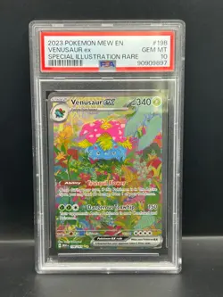 Pokemon PSA 10 GEM MT Venusaur ex 198/165 Special Illustration Rare Holo S#9897 - Image 1