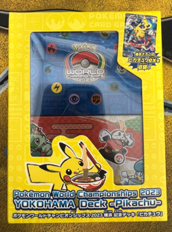 Pokemon SEALED 2023 World Championships Yokohama Deck - Pikachu!! - Image 1