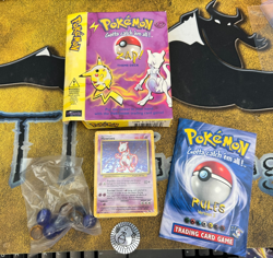 Pokemon OPENED Base Set Zap! Theme Deck! - Lighting Psychic WOTC 1999 - GREAT - Image 1