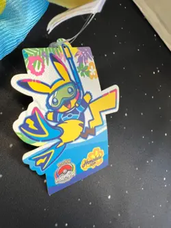 Pokemon 2024 World Championships Honolulu Hawaii Exclusive Pikachu Plush! - Image 2
