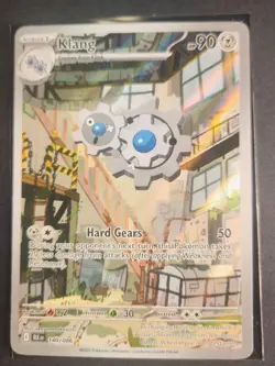 Klang 140/086* Pokemon TCG Black Bolt Illustration Rare NM English Version - Image 2