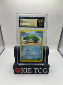 Pokemon Lotad EX Sandstorm #67 CGC 10 Gem Mint - Image 1